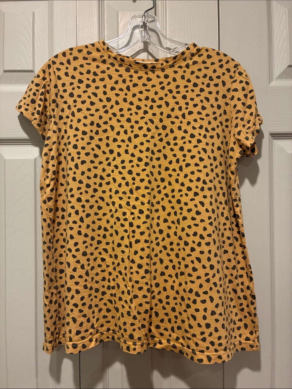 Marine Layer Allison Cheetah Print Top, S